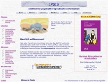 Tablet Screenshot of ipsis.de